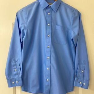 Nordstrom Boy’s Light Blue Button Down Dress Shirt, Size 14